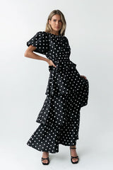 Terri Polka Dot Maxi Skirt FINAL SALE