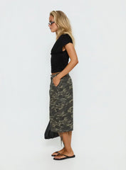 Hudsen Longline Cargo Shorts Camo