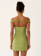 Caterina Mini Dress Green