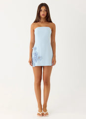 Yallie Mini Dress Blue